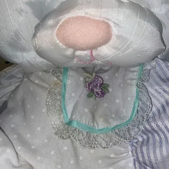 3 Rare PUFFALUMP Fisher Price Baby Bear Baby Mouse & Baby Doggie all w/ rattles - Picture 5 of 16